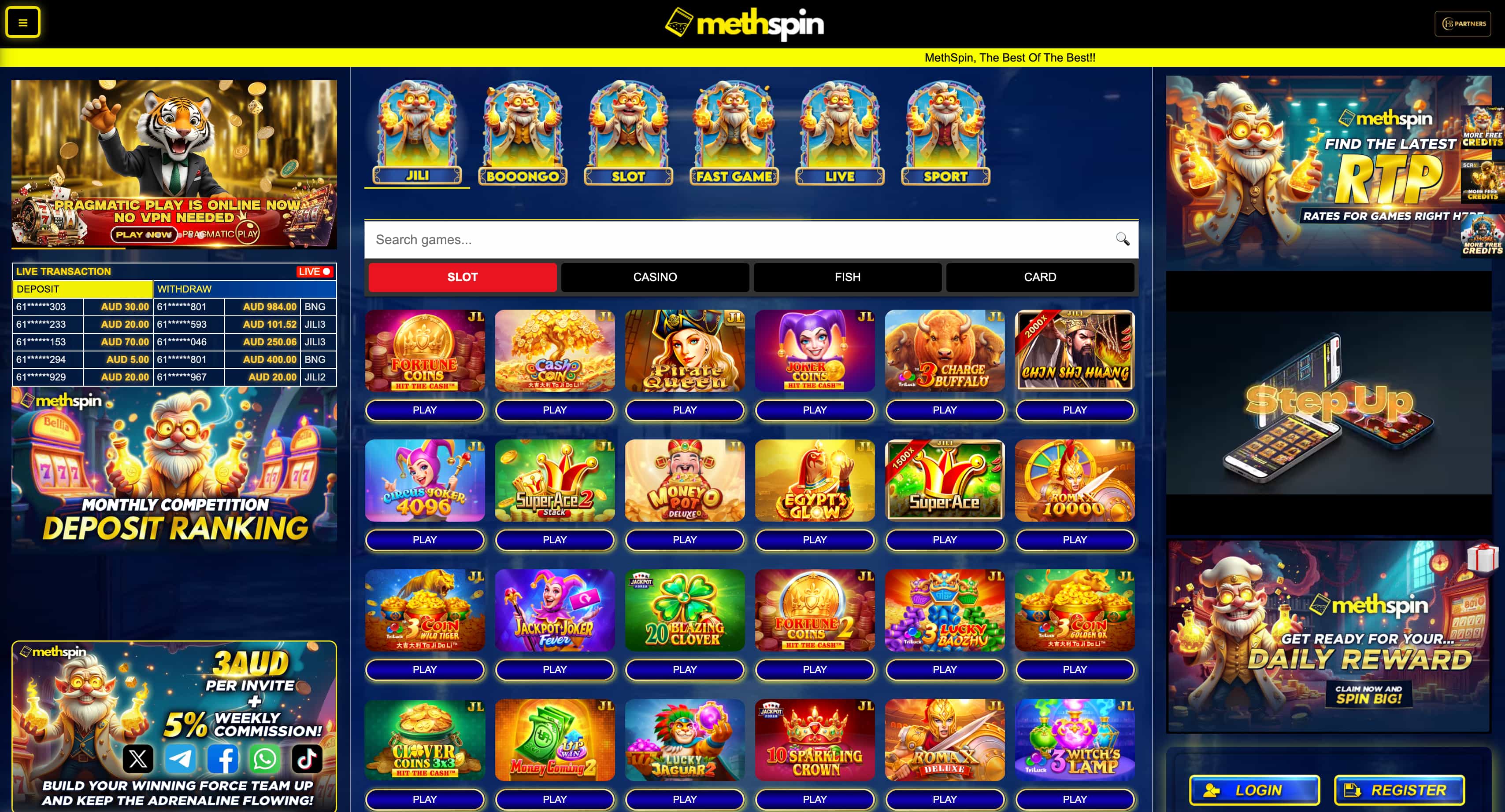 Methspin Casino